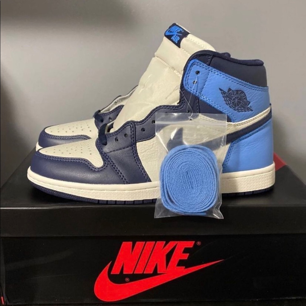 Authentic Jordan 1 High Obsidians Men’s and Woman